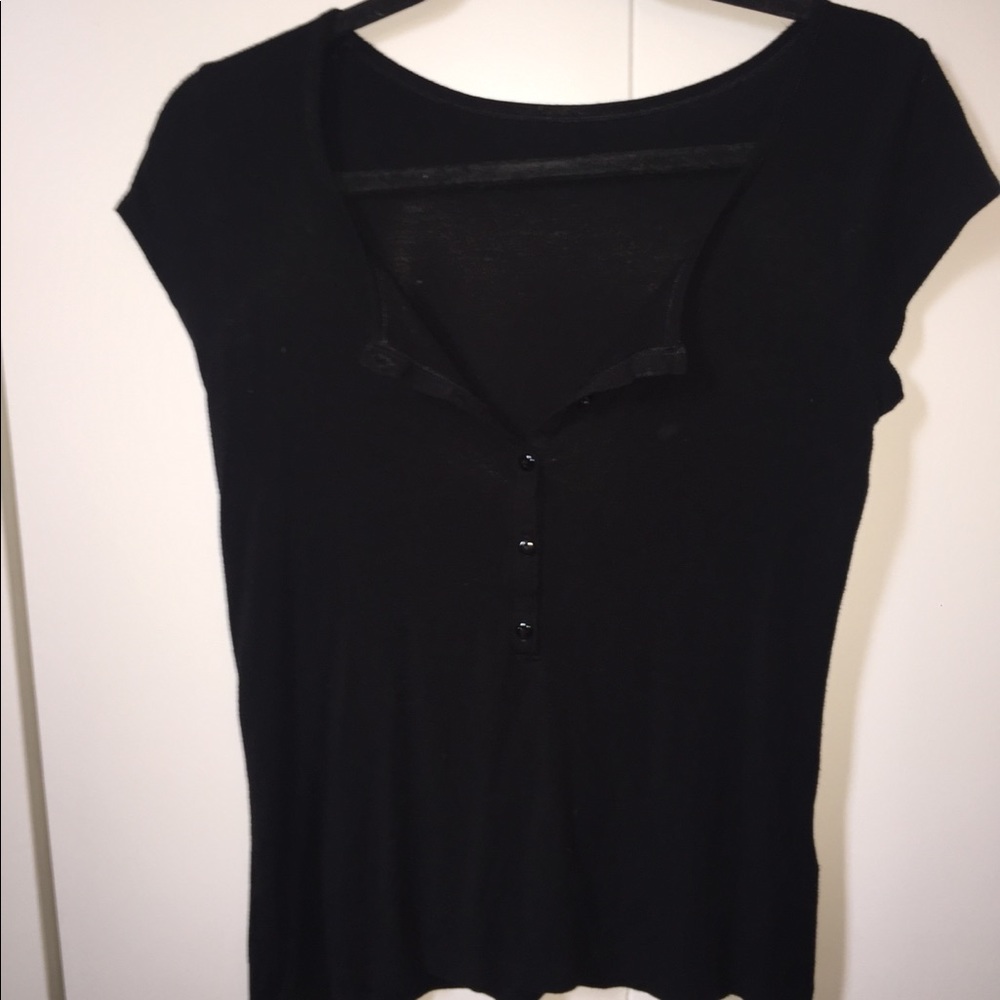 forever21 half button up